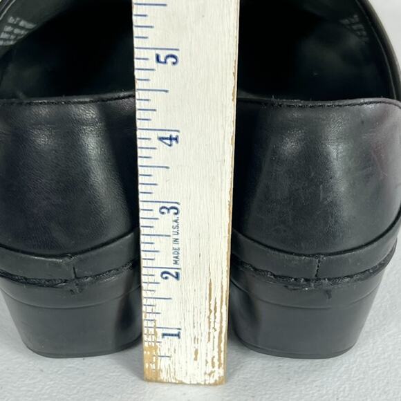 Dansko Women's Clogs Size EU 37 US 6.5-7 Sausalito Summer Floral Black Leather - Picture 9 of 10